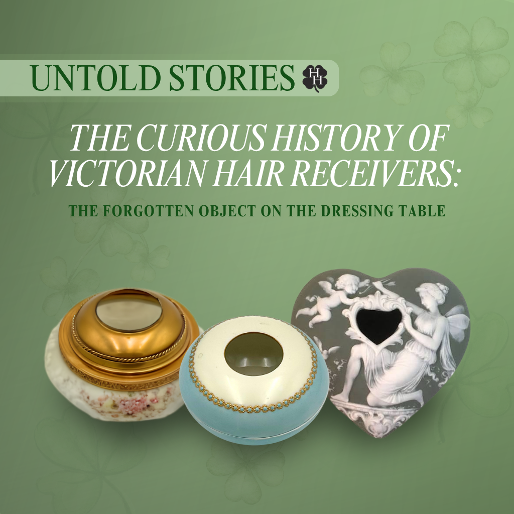 The Curious History of Victorian Hair Receivers: The Forgotten Object on the Dressing Table