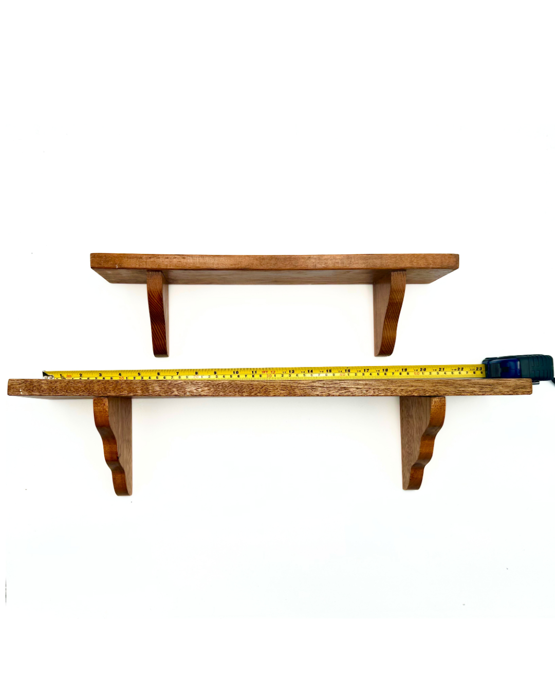 Wooden Trinket Wall Shelf Set