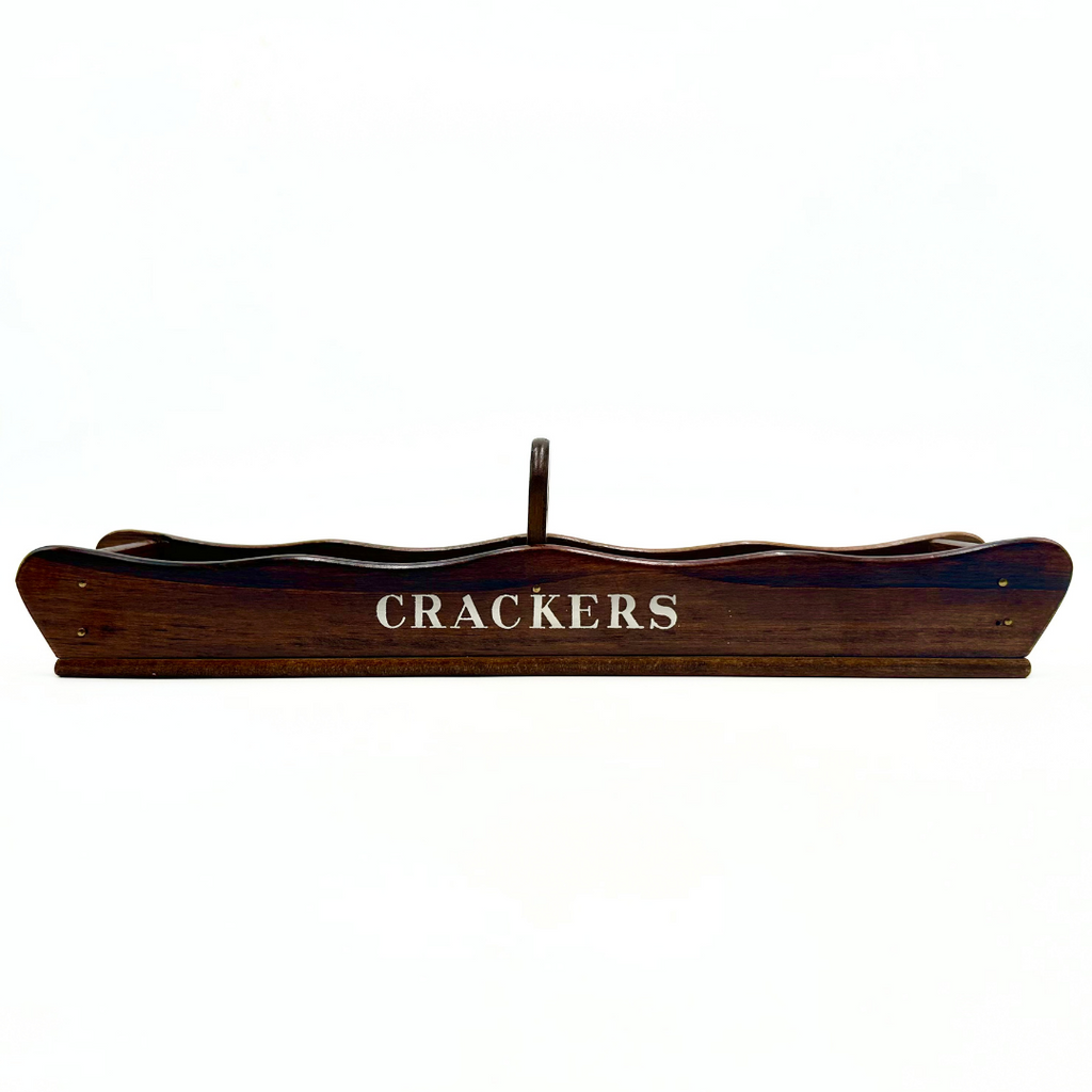 MCM Wooden Cracker Caddy