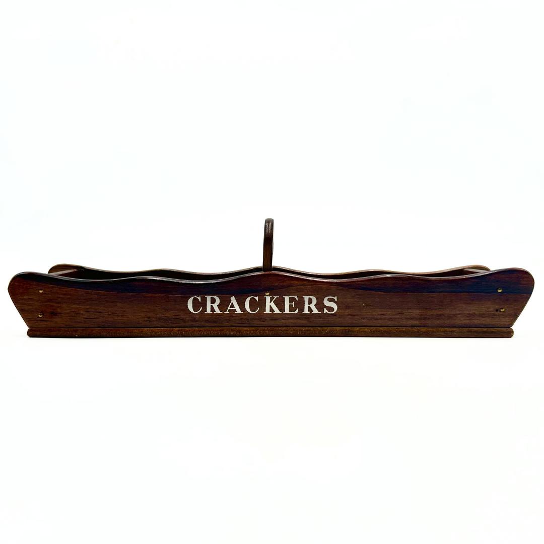 MCM Wooden Cracker Caddy