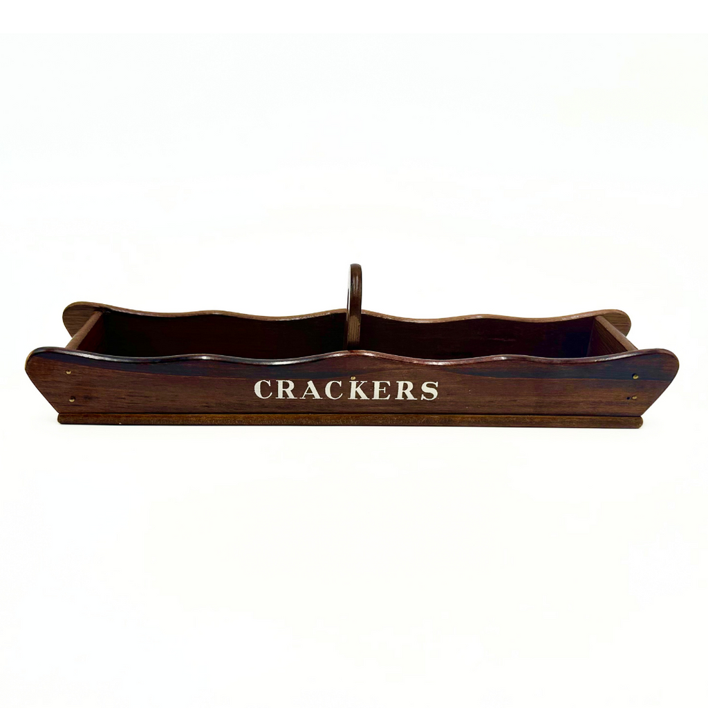 MCM Wooden Cracker Caddy