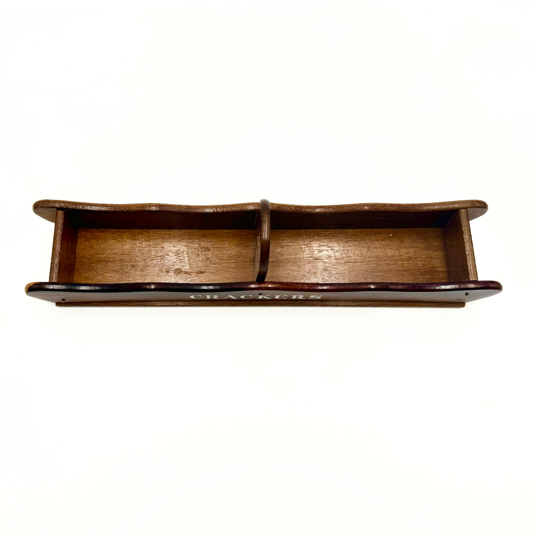 MCM Wooden Cracker Caddy