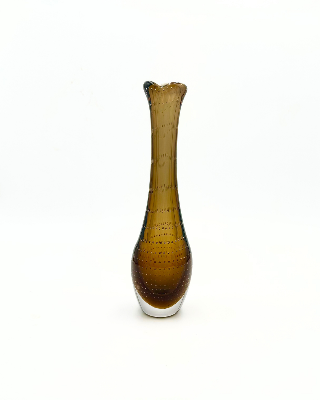 Åseda Bo Borgström Bullicante Amber Swung Vase