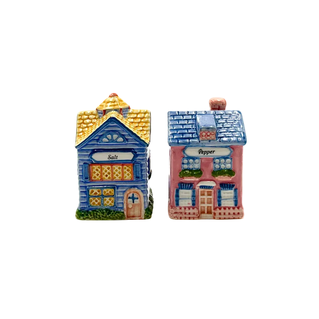 Avon Cottage Collection Salt & Pepper Shakers