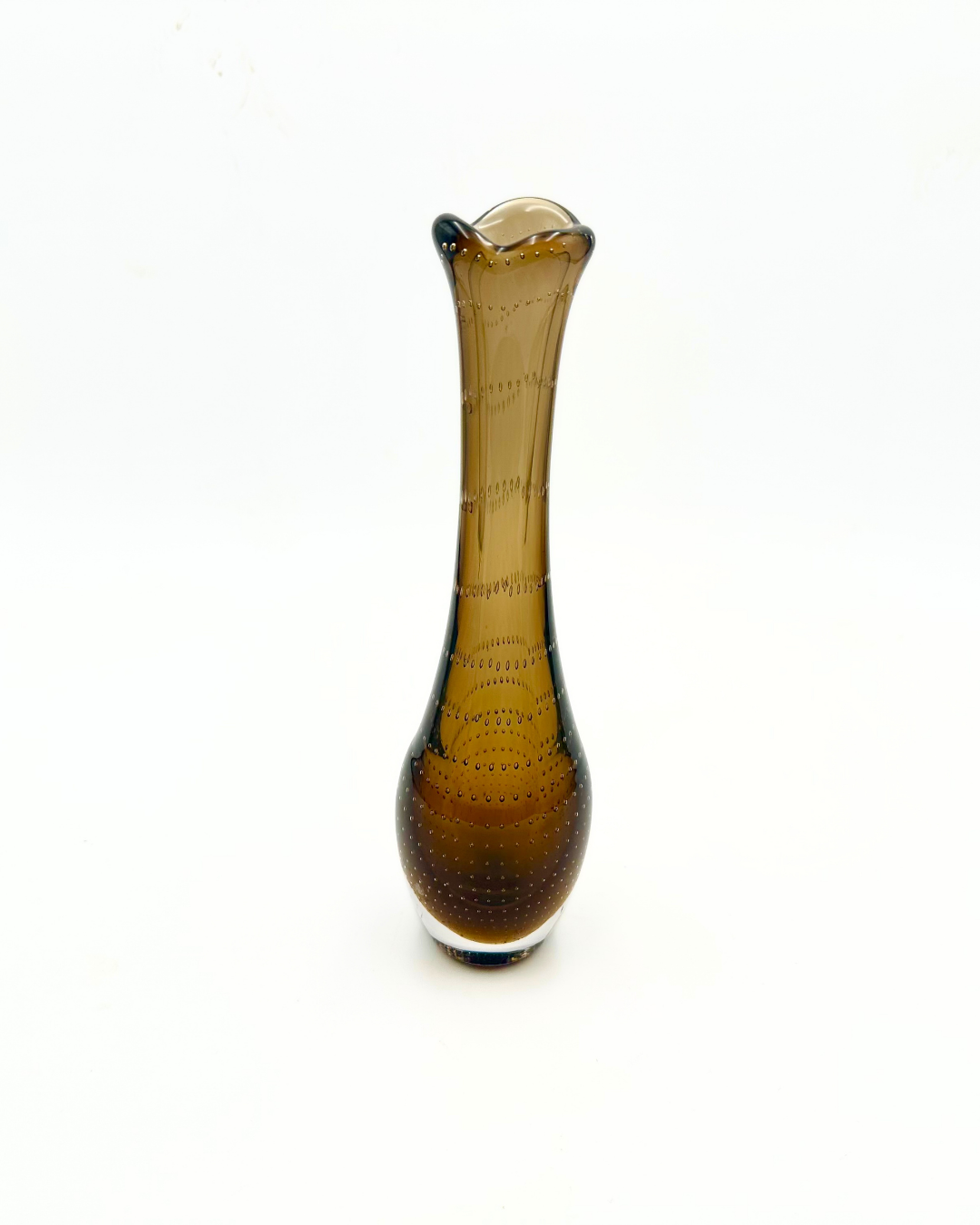Åseda Bo Borgström Bullicante Amber Swung Vase