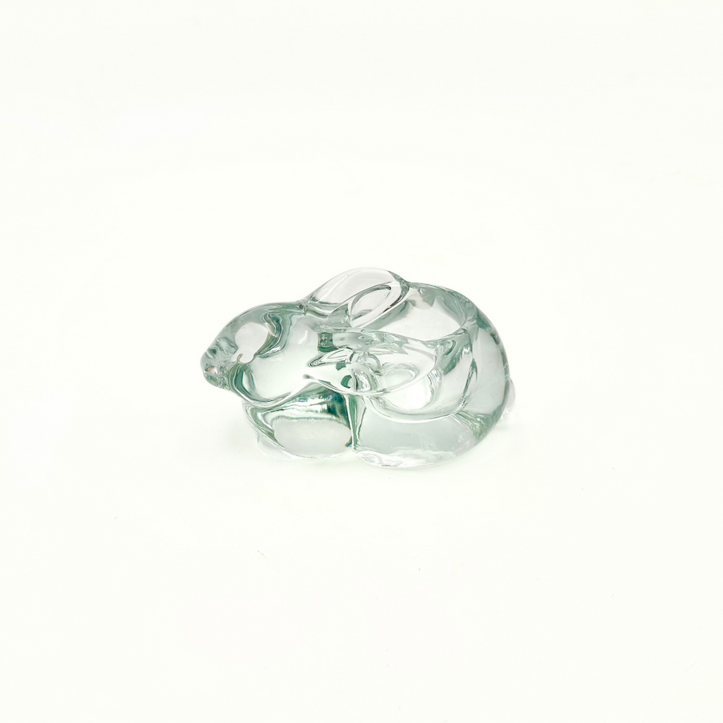 Indiana Glass Candle Lane Critters™ "The Bunny" Clear Glass Votive Candle Holder
