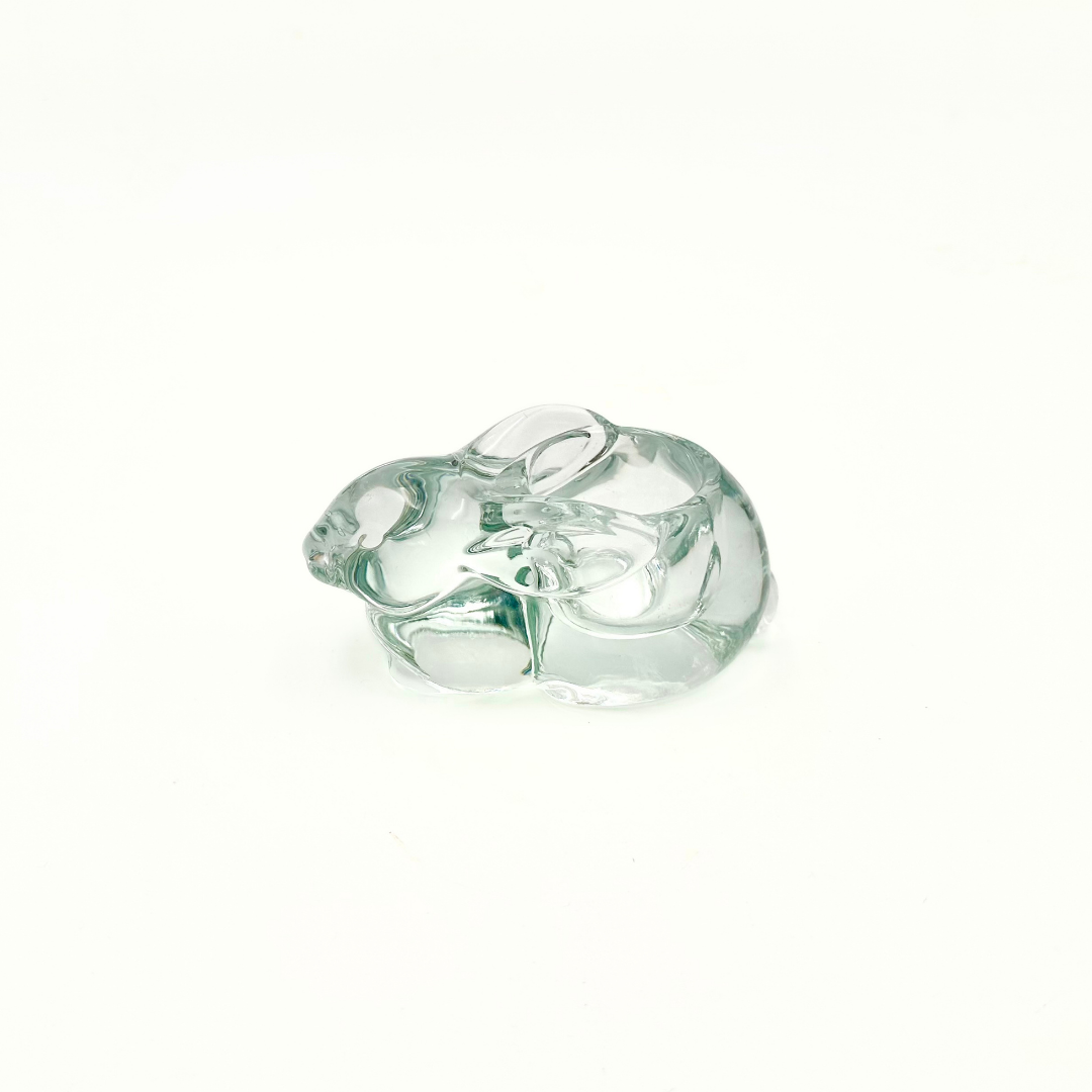Indiana Glass Candle Lane Critters™ "The Bunny" Clear Glass Votive Candle Holder