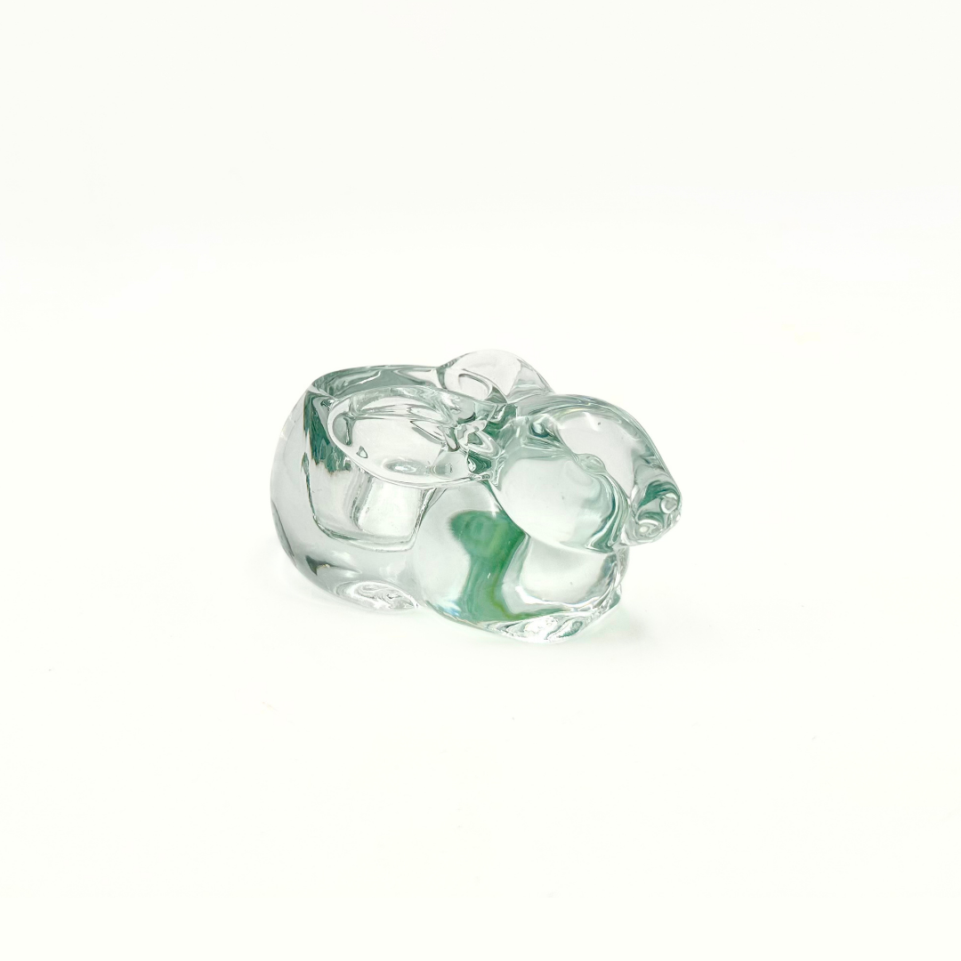 Indiana Glass Candle Lane Critters™ "The Bunny" Clear Glass Votive Candle Holder
