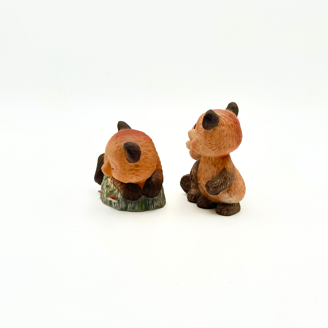Enesco Endangered Young'uns Bear Cub Figurines