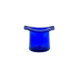 Maryland Glass Co. Cobalt Blue Top Hat Ashtray