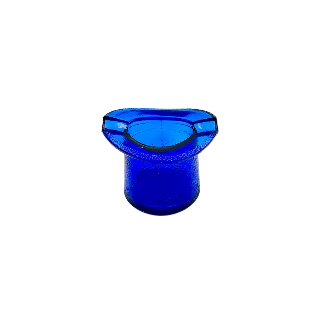 Maryland Glass Co. Cobalt Blue Top Hat Ashtray