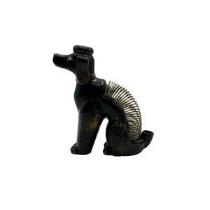 Japan 1950s Ceramic Poodle Letter Holder