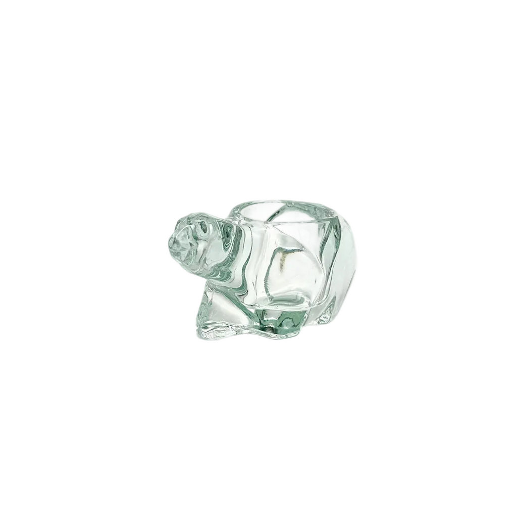 Indiana Glass Candle Lane Critters Polar Bear Votive Candle Holder