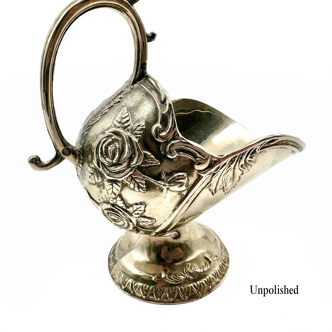Silver Plated Victorian Style Sugar Scuttle