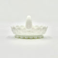 Westmoreland Milk Glass Split Handle Basket