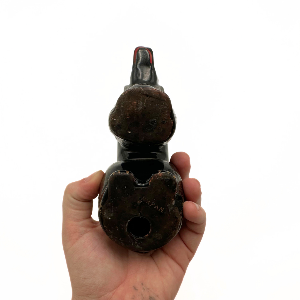 Japan 1950s Ceramic Poodle Letter Holder