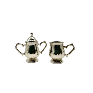 Godinger Silver Art Co. Silverplate Creamer & Sugar Bowl Set