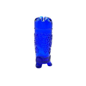 Mosser Cobalt Blue Glass Hatpin Holder