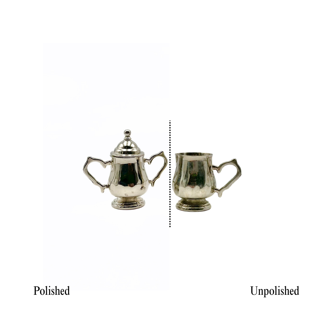 Godinger Silver Art Co. Silverplate Creamer & Sugar Bowl Set