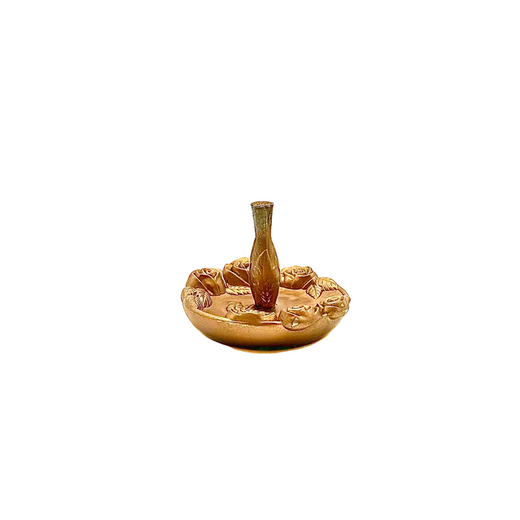Godinger Silver Plated Rose Ring Holder Dish