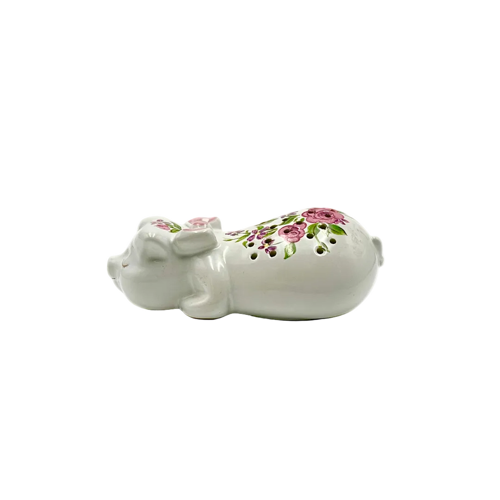 Avon "Pampered Piglet" Ceramic Pomander