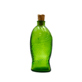 Wheaton NJ Green Glass Dr. Fisch's Bitters Fish Bottle