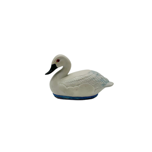 Jasco Ceramic Swan Lint Brush