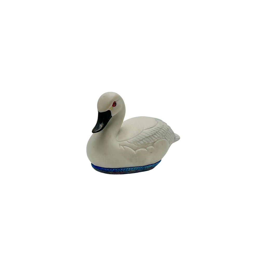 Jasco Ceramic Swan Lint Brush