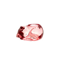 Indiana Glass "Candle Lane Critters" Cranberry Cat Votive Holder