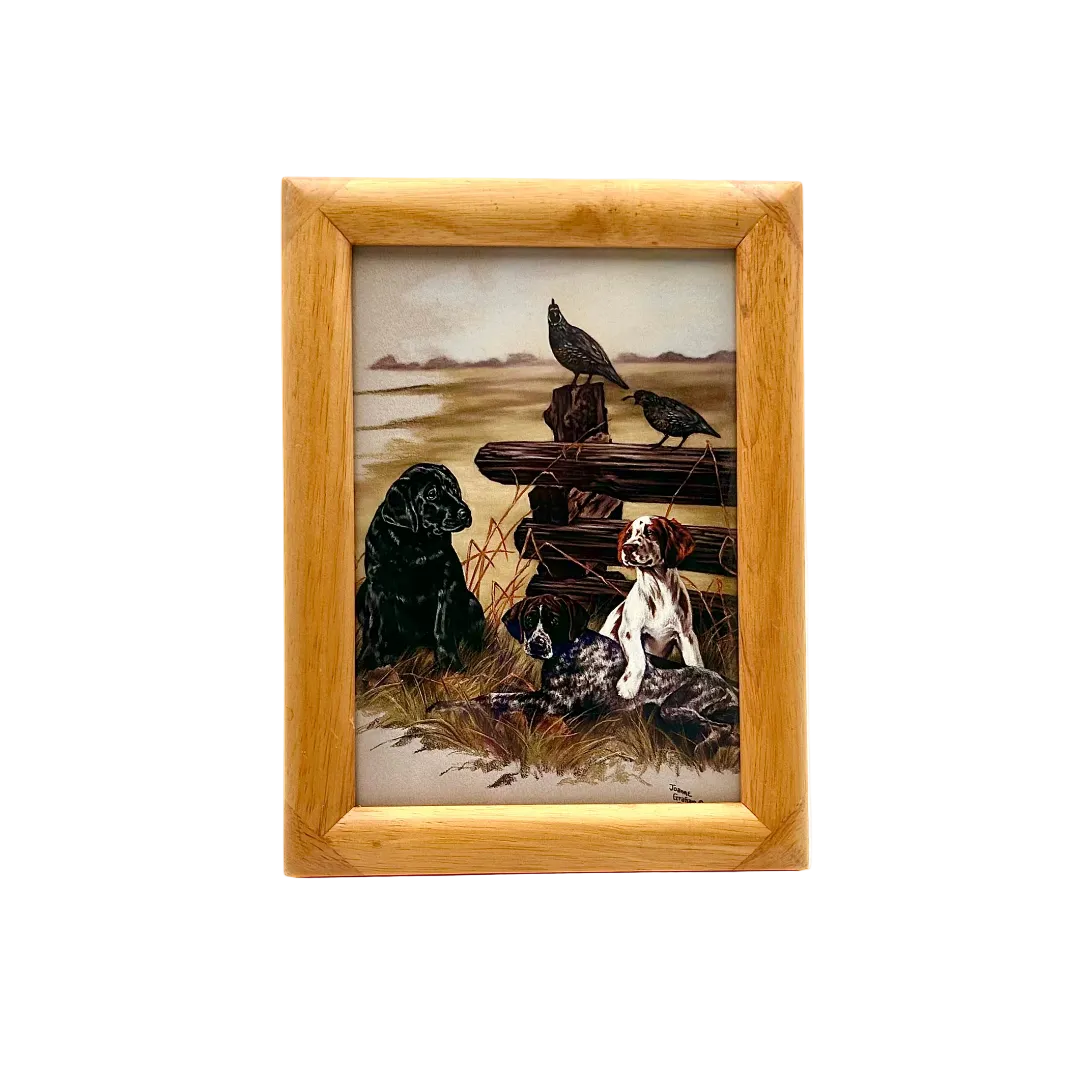 Joanne Graham Framed Hunting Dogs Art Print