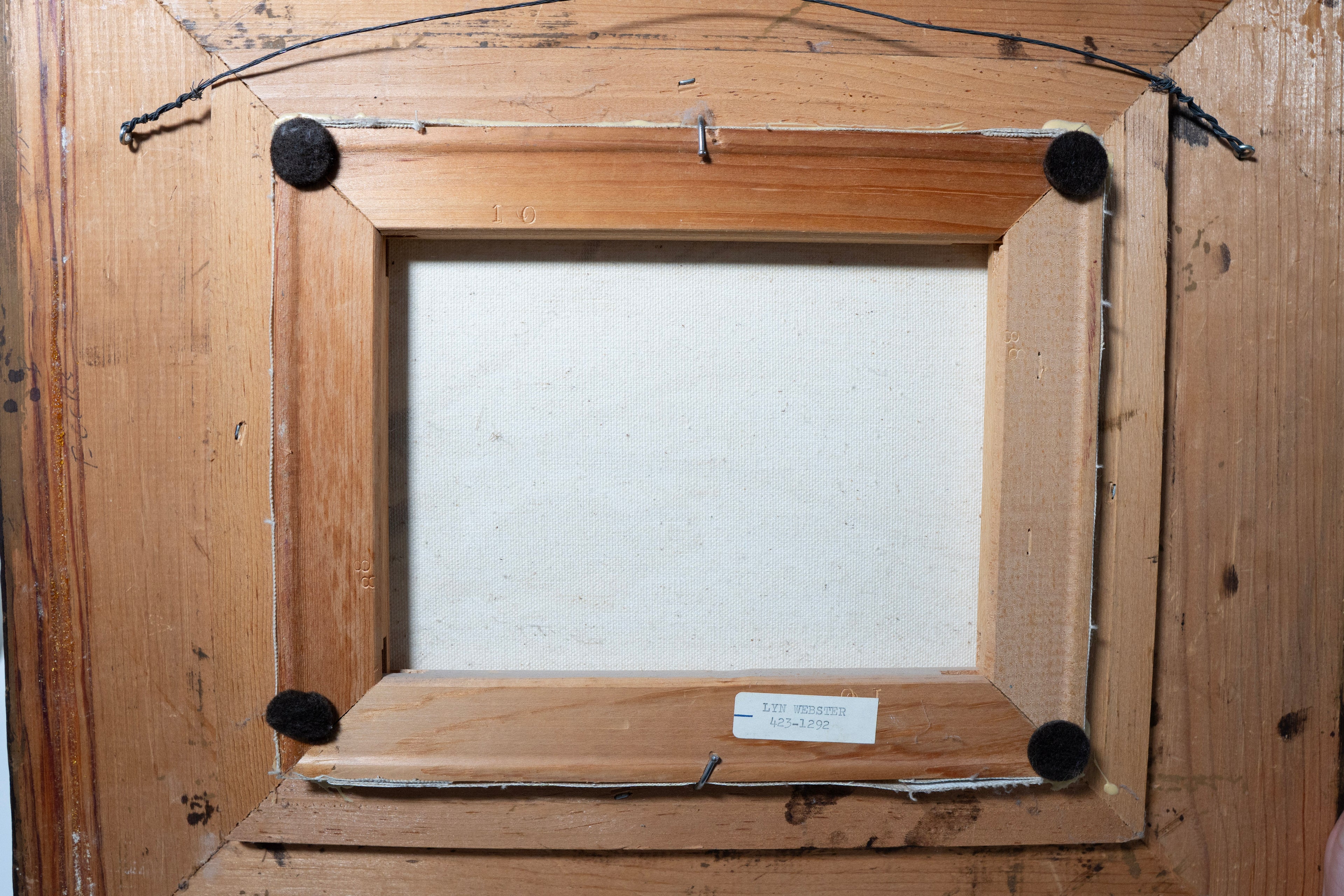 Vintage 1977 Signed Quail Bird Painting Framed Rustic Wildlife Art