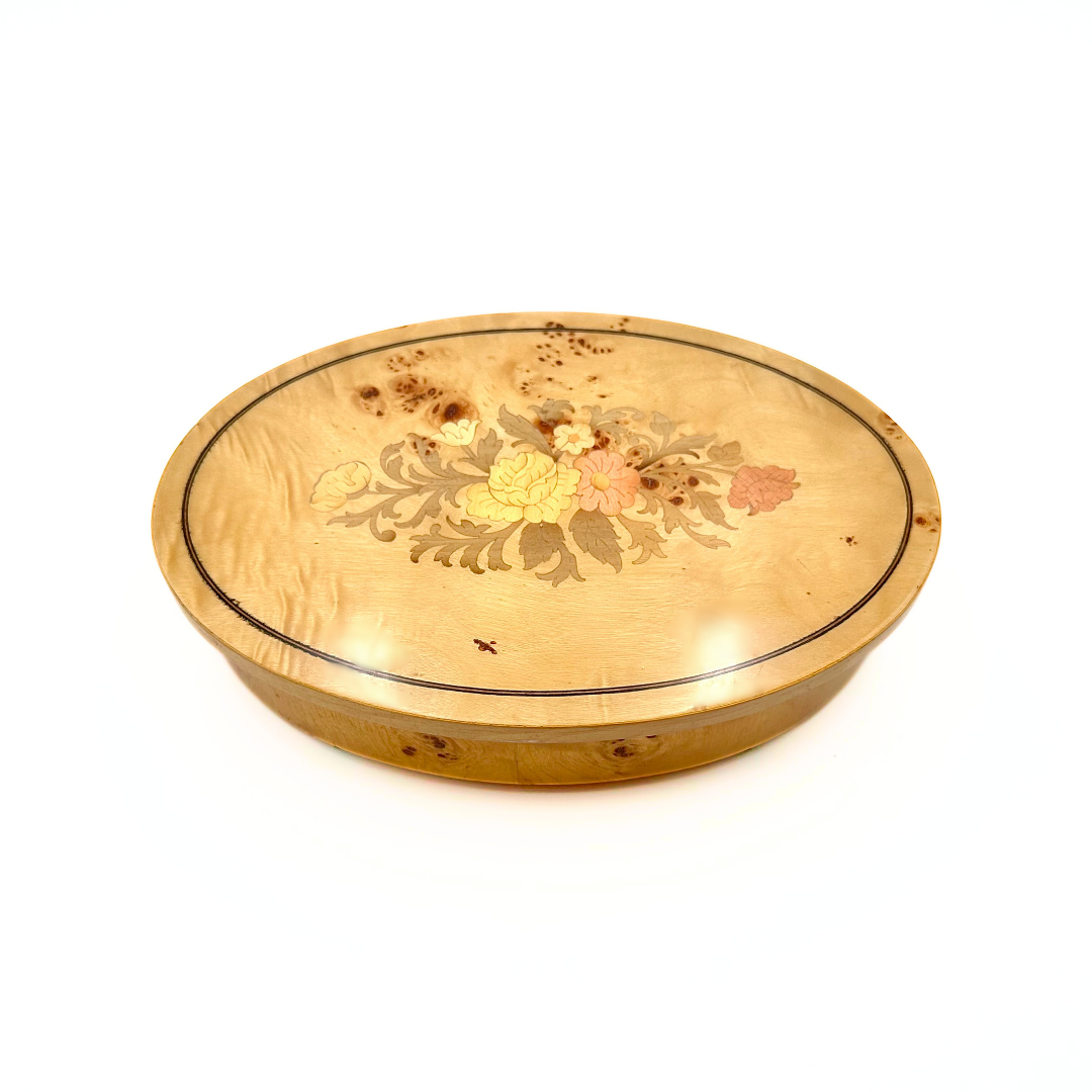 Lionvale Italian Marquetry Jewelry Music Box