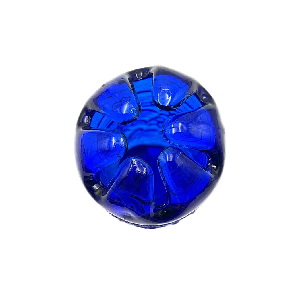 Mosser Cobalt Blue Glass Hatpin Holder