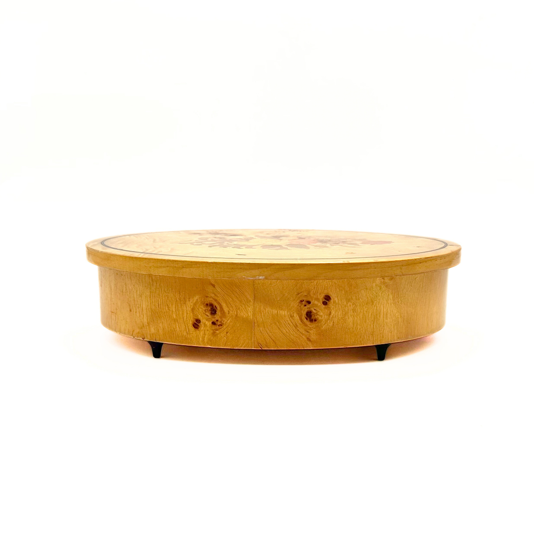 Lionvale Italian Marquetry Jewelry Music Box