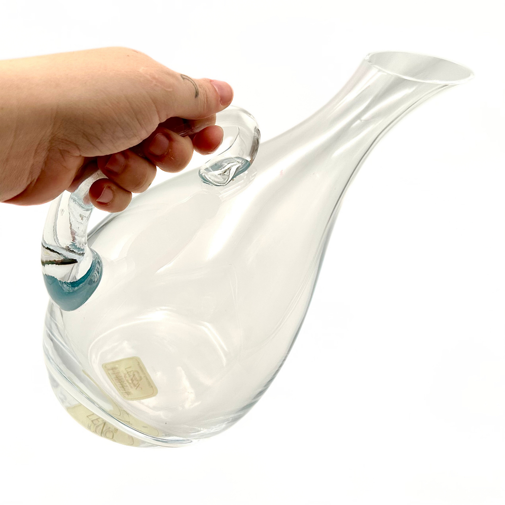 Lenox "Tuscany Classics" Tilted Crystal Wine Pitcher