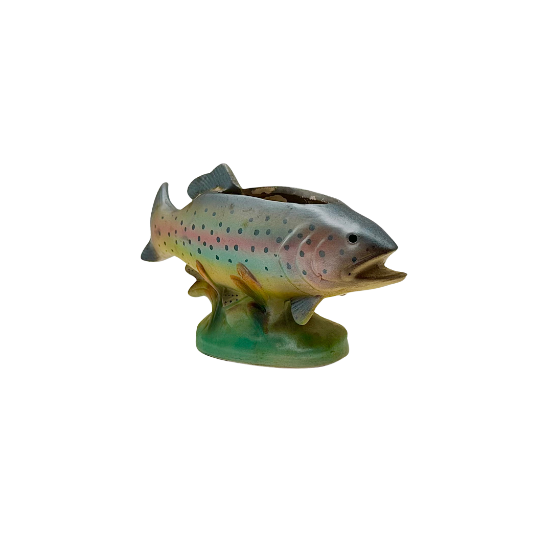 Napcoware Rainbow Trout Fish Planter C6462