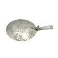 Vintage Hammered Aluminum Silent Butler Crumb