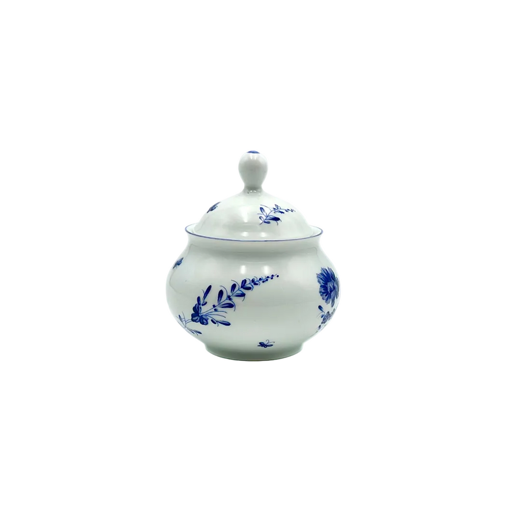 Limoges Chantilly Porcelain Lidded Sugar Bowl