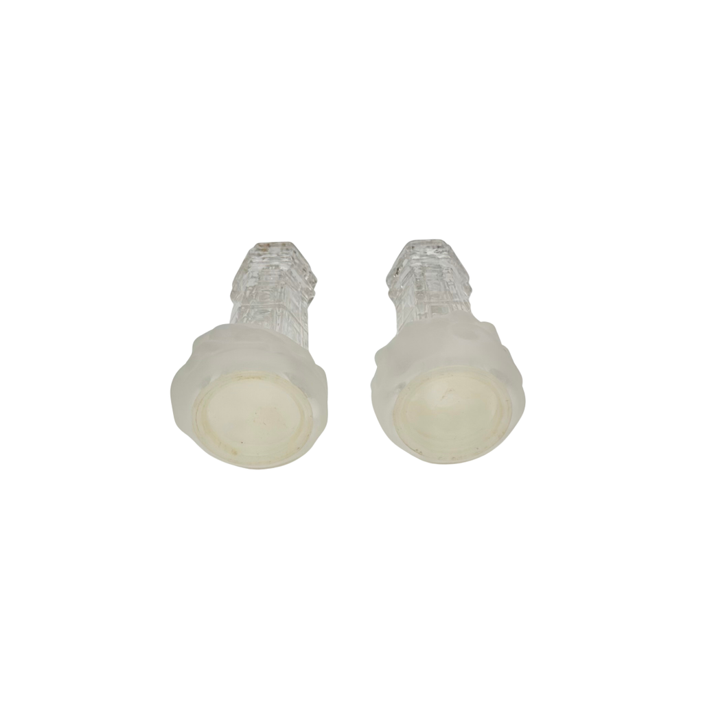 Lenox Lead Crystal Lighthouse Salt & Pepper Shakers