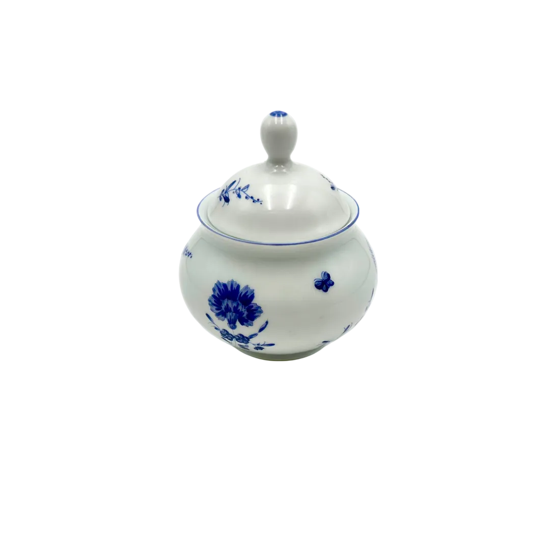 Limoges Chantilly Porcelain Lidded Sugar Bowl