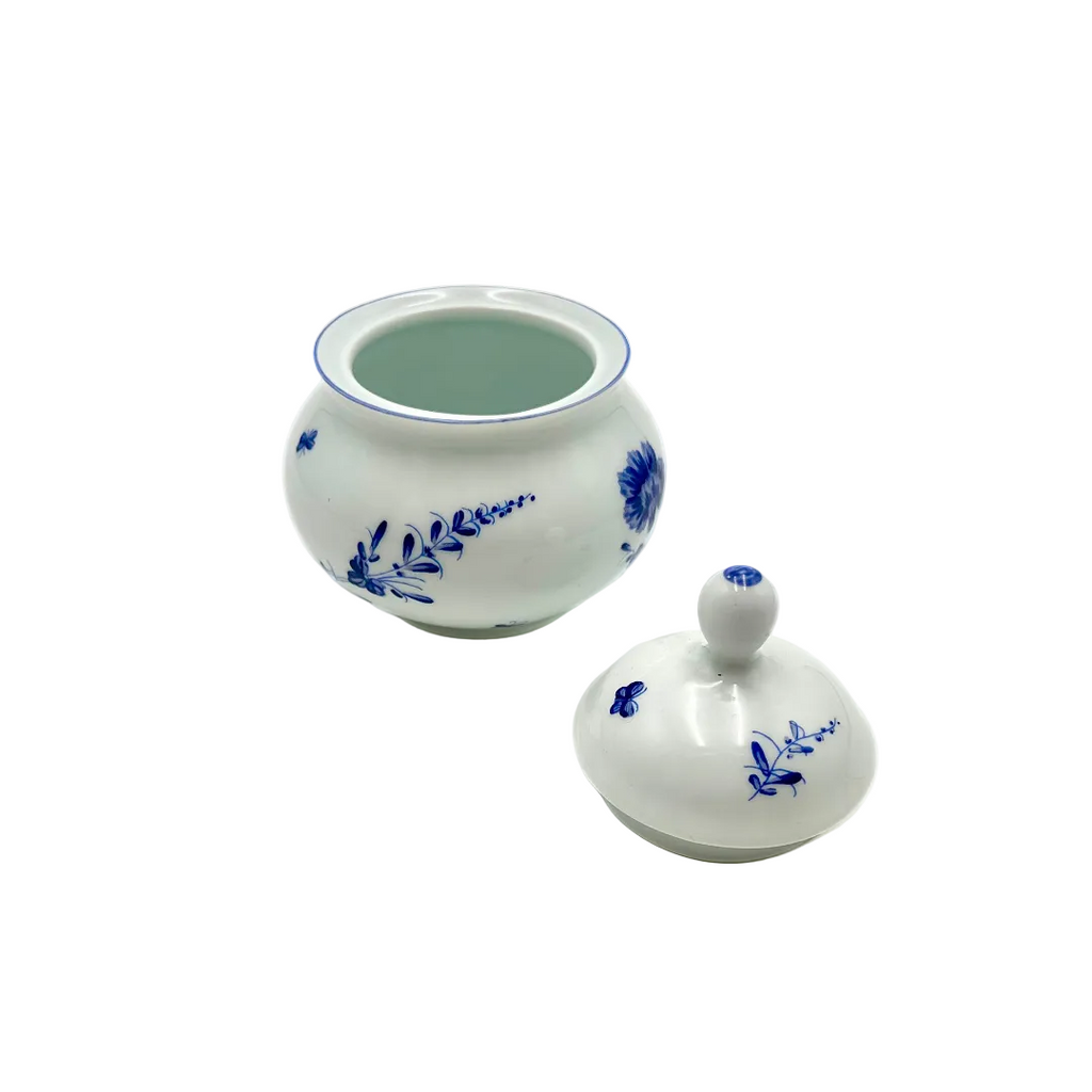 Limoges Chantilly Porcelain Lidded Sugar Bowl