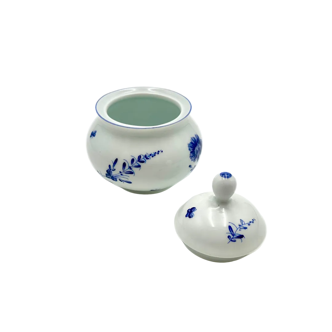 Limoges Chantilly Porcelain Lidded Sugar Bowl
