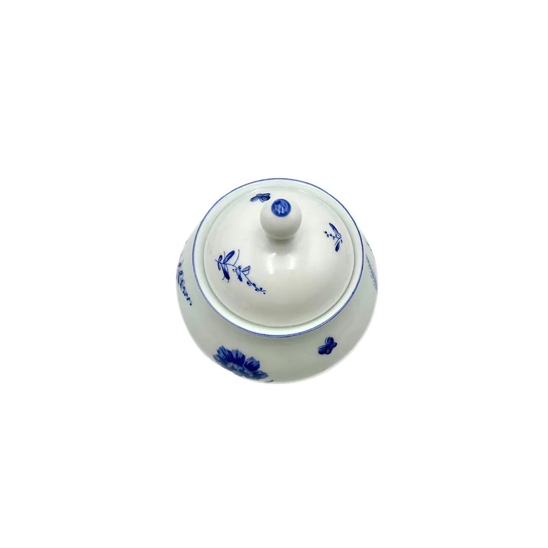 Limoges Chantilly Porcelain Lidded Sugar Bowl
