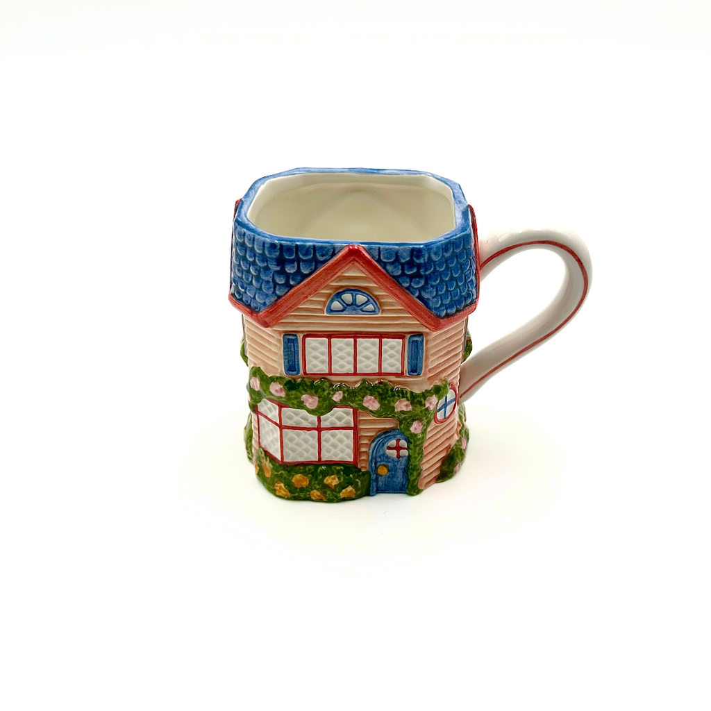Avon Cottage Collection Pink House Mug