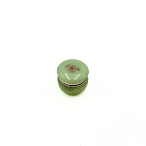 Genuine Italian Alabaster Hinged Trinket Box