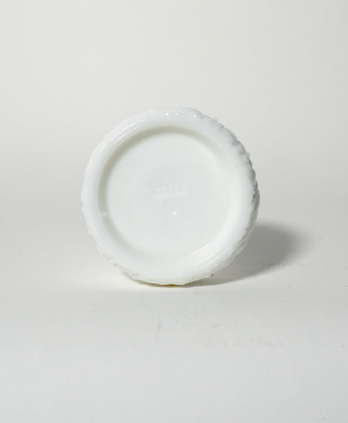 Avon Milk Glass Soap Bowl