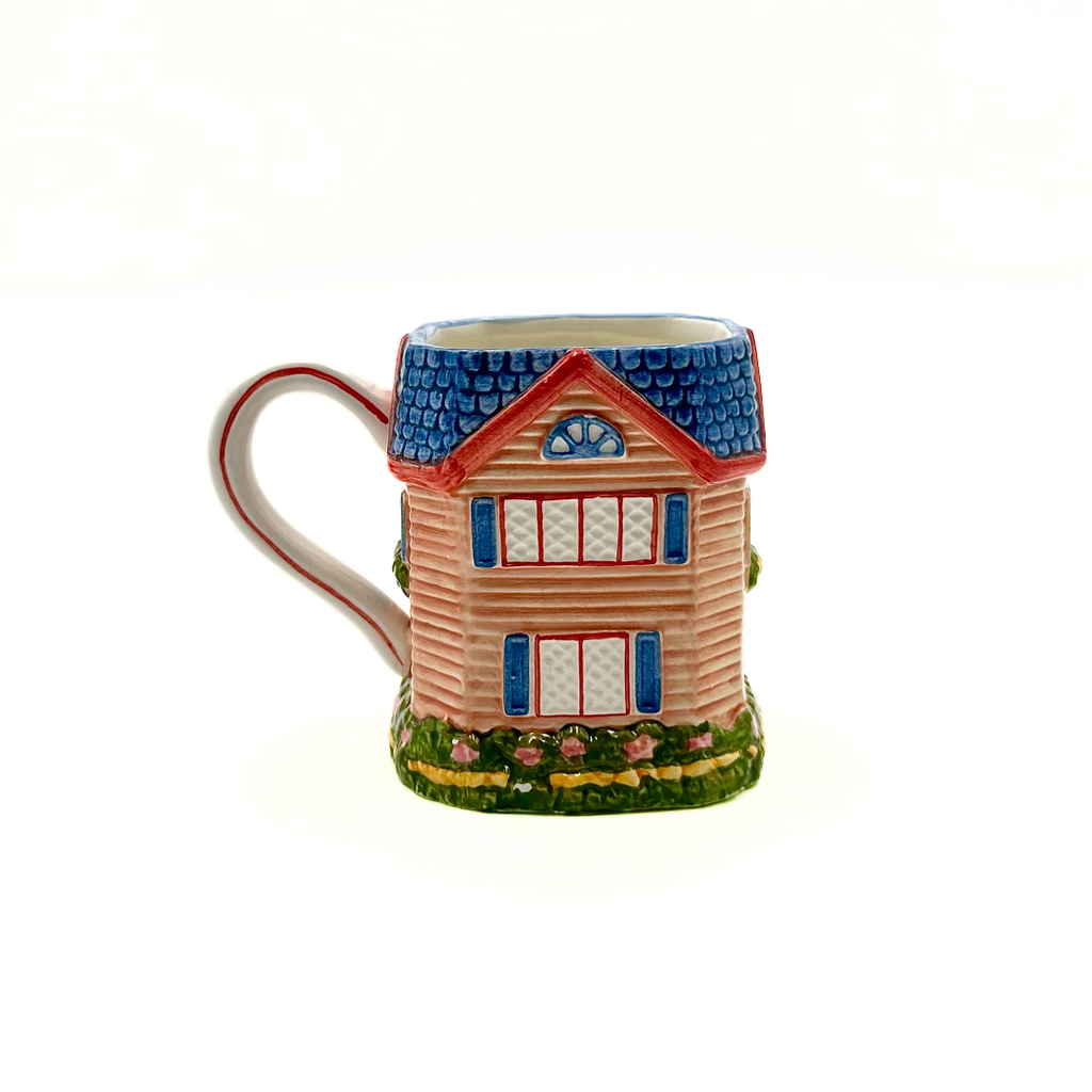 Avon Cottage Collection Pink House Mug