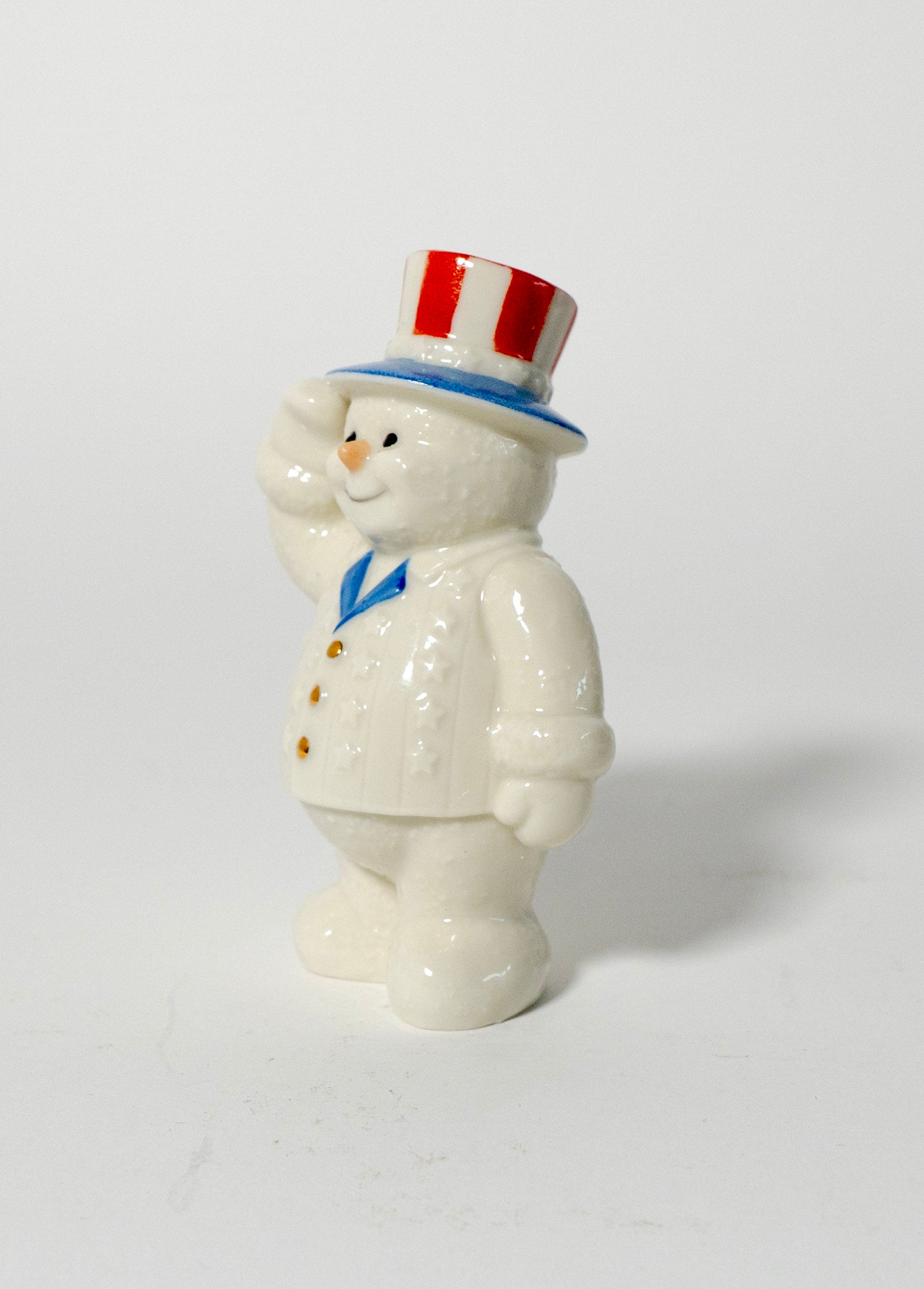 Lenox Snowman Figurine, Patriotic
