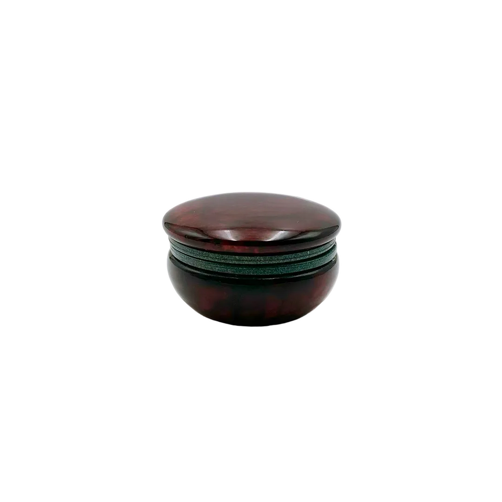 Genuine Italian Alabaster Hinged Trinket Box