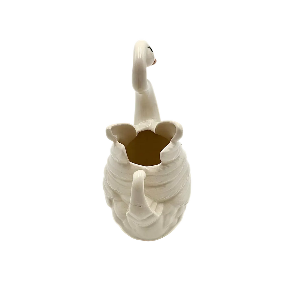 Vintage Ceramic Swan Planter